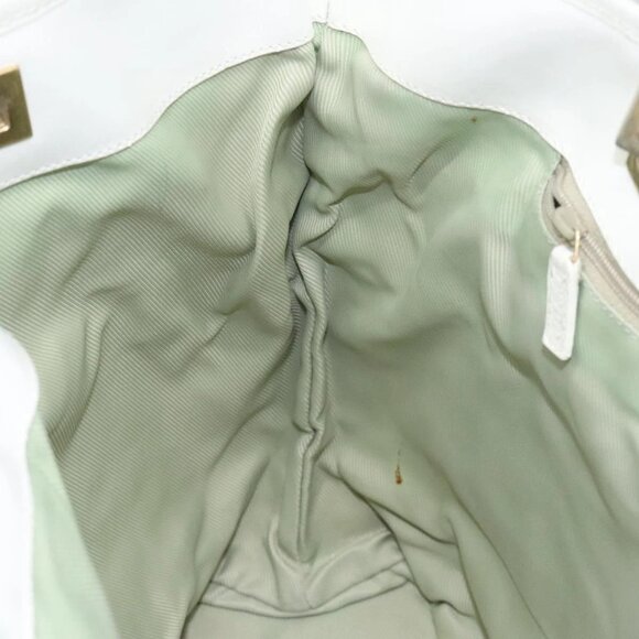 GUCCI GG Canvas Tote Bag Light Blue Gold 002 1098 Auth EC700 - Picture 12 of 16